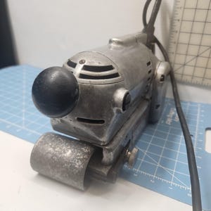Vintage Porter Cable Take-About Typ A3 träsliplokomotiv 3 tum 9AMP kraftig