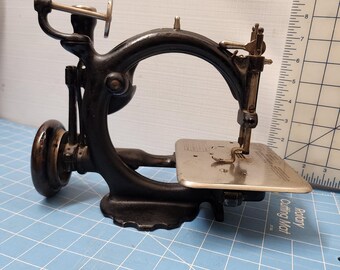 Antique Willcox and Gibbs Treadle Chain Stitch Sewing Machine