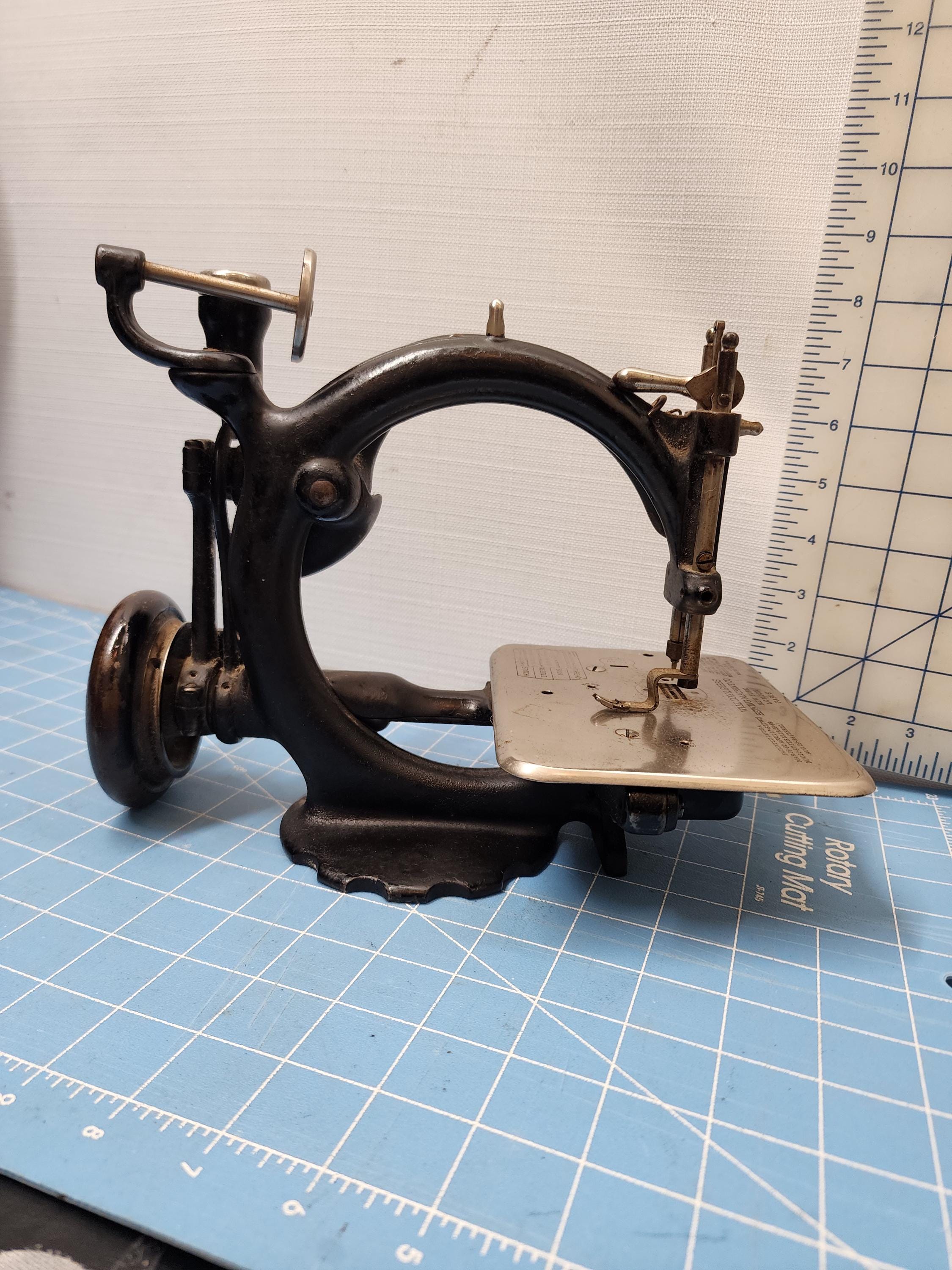 Antique Willcox and Gibbs Treadle Chain Stitch Sewing Machine