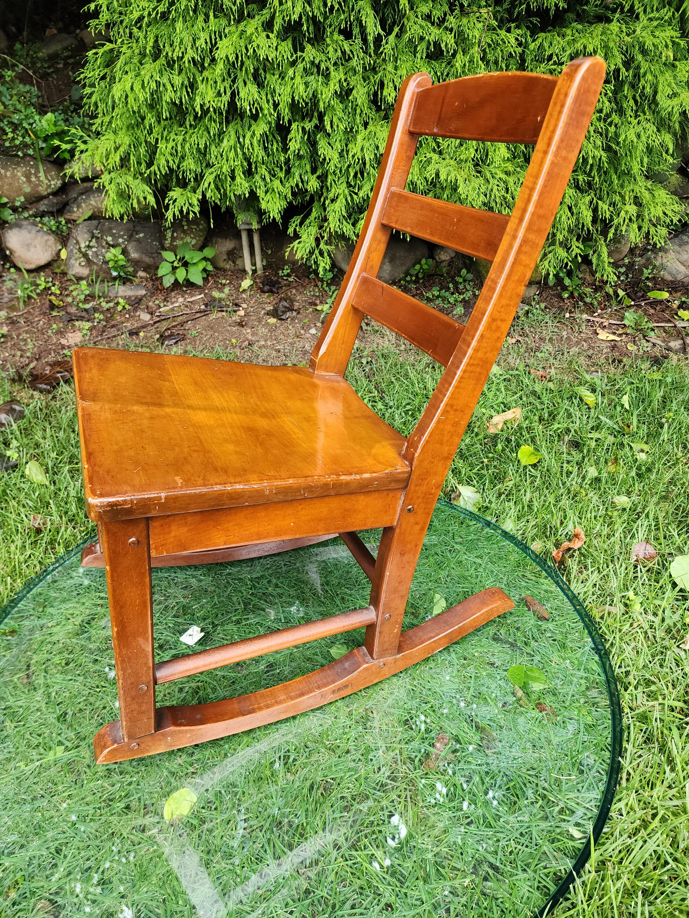 Stickley Furniture Rocking Chair Fayetteville Syracuse NY Maple