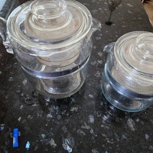 Vintage Pyrex Kaffee Perkolator Glas