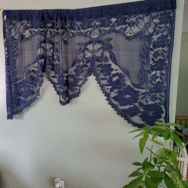 Lace Curtains - Etsy