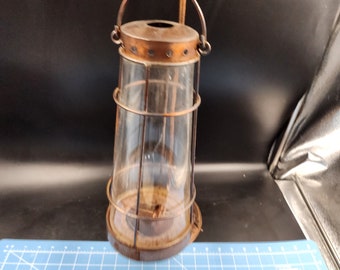 Vintage Copper Floor Lantern Candle Holder Garden Walkway 22