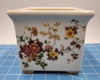 ヴィンテージ 5 インチ キューブ 磁器 プランター 花瓶 花 - Etsy 日本