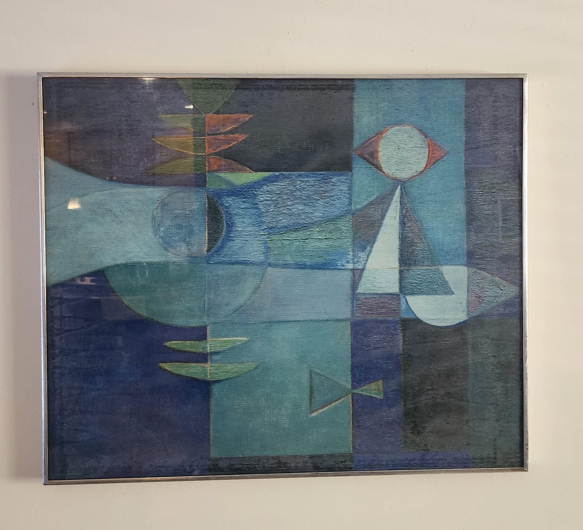 Cuban Artist Luis Martinez Pedro Espacio Azul New York Graphic