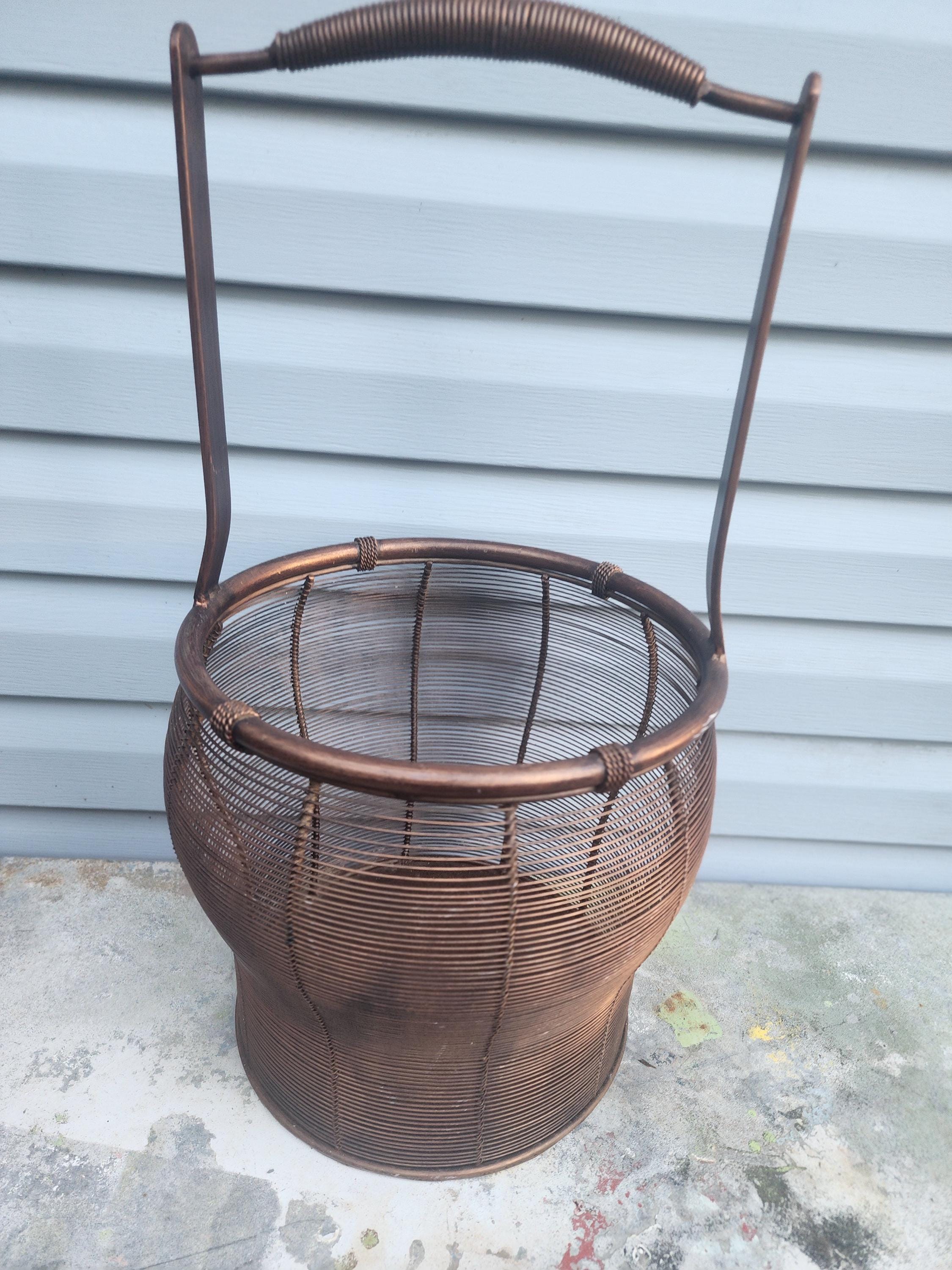 Antique Chinese Water Bucket - Etsy