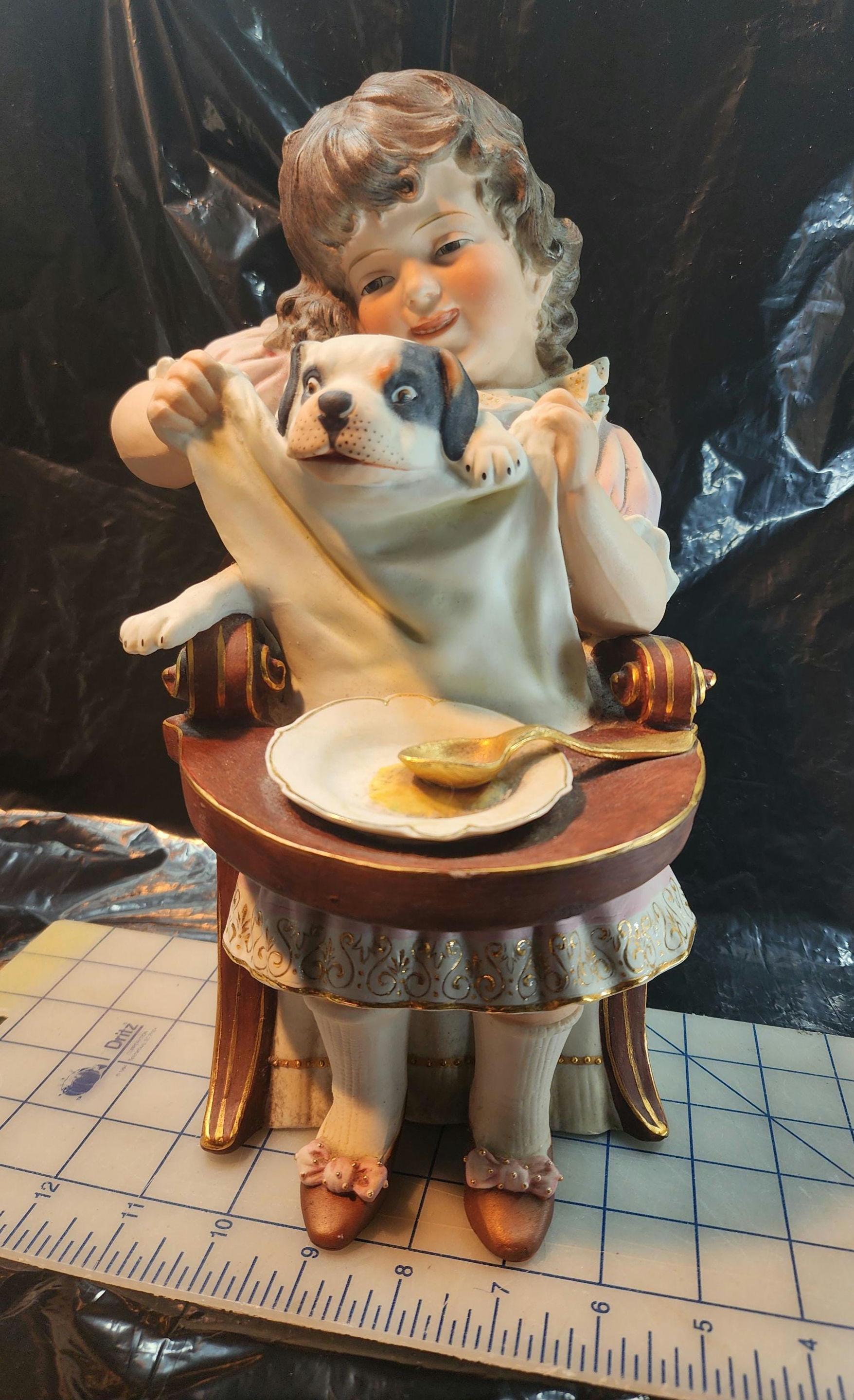 Victorian Figurine Girl and Dog - Etsy - Page 2