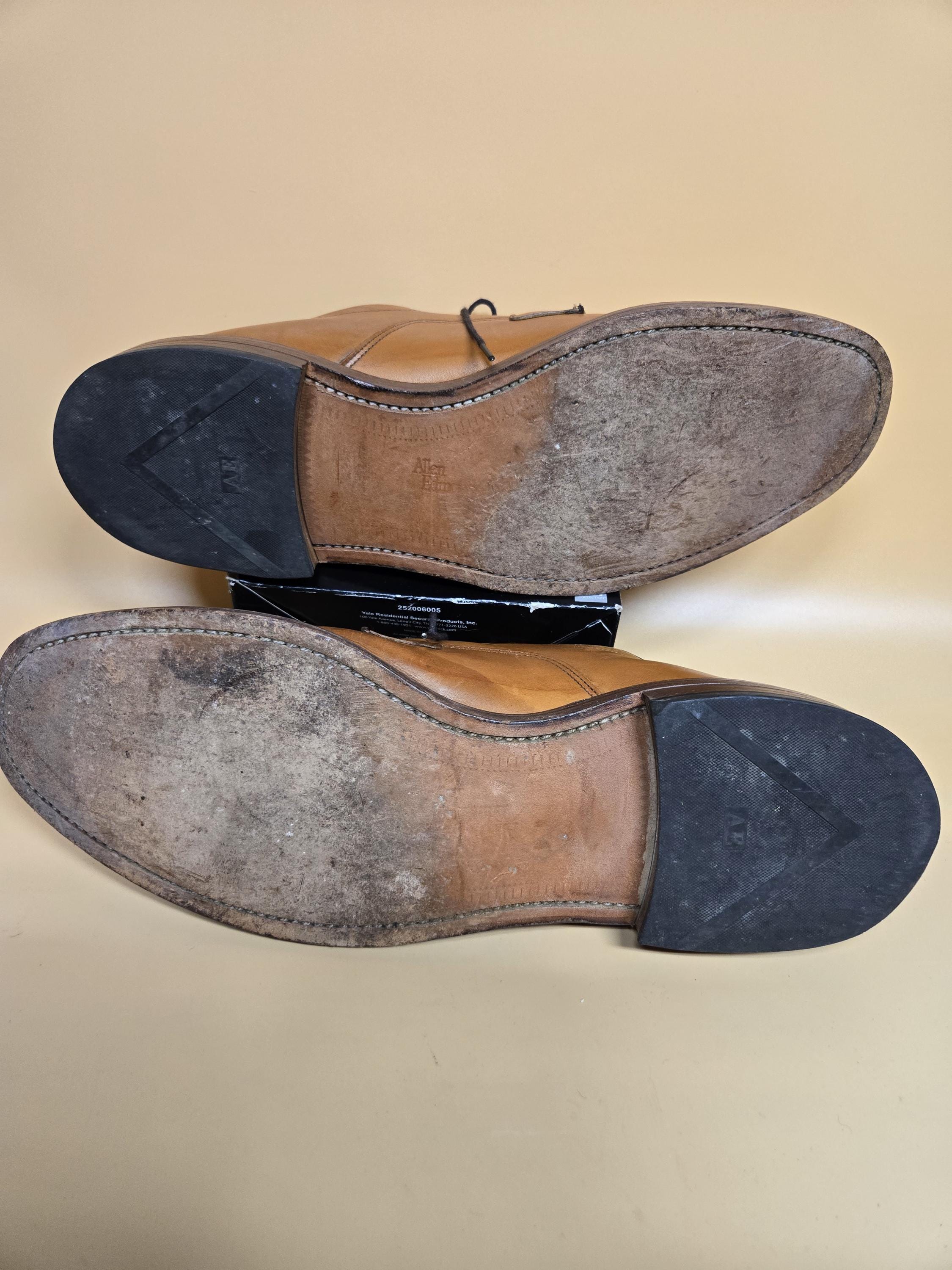Allen Edmonds Mens 14 B Hillcrest Brown Bicycle Toe Dress Shoes 5934‎ USA Rare Hillcrest - Allen Edmonds - ShoesRX.com main image 4