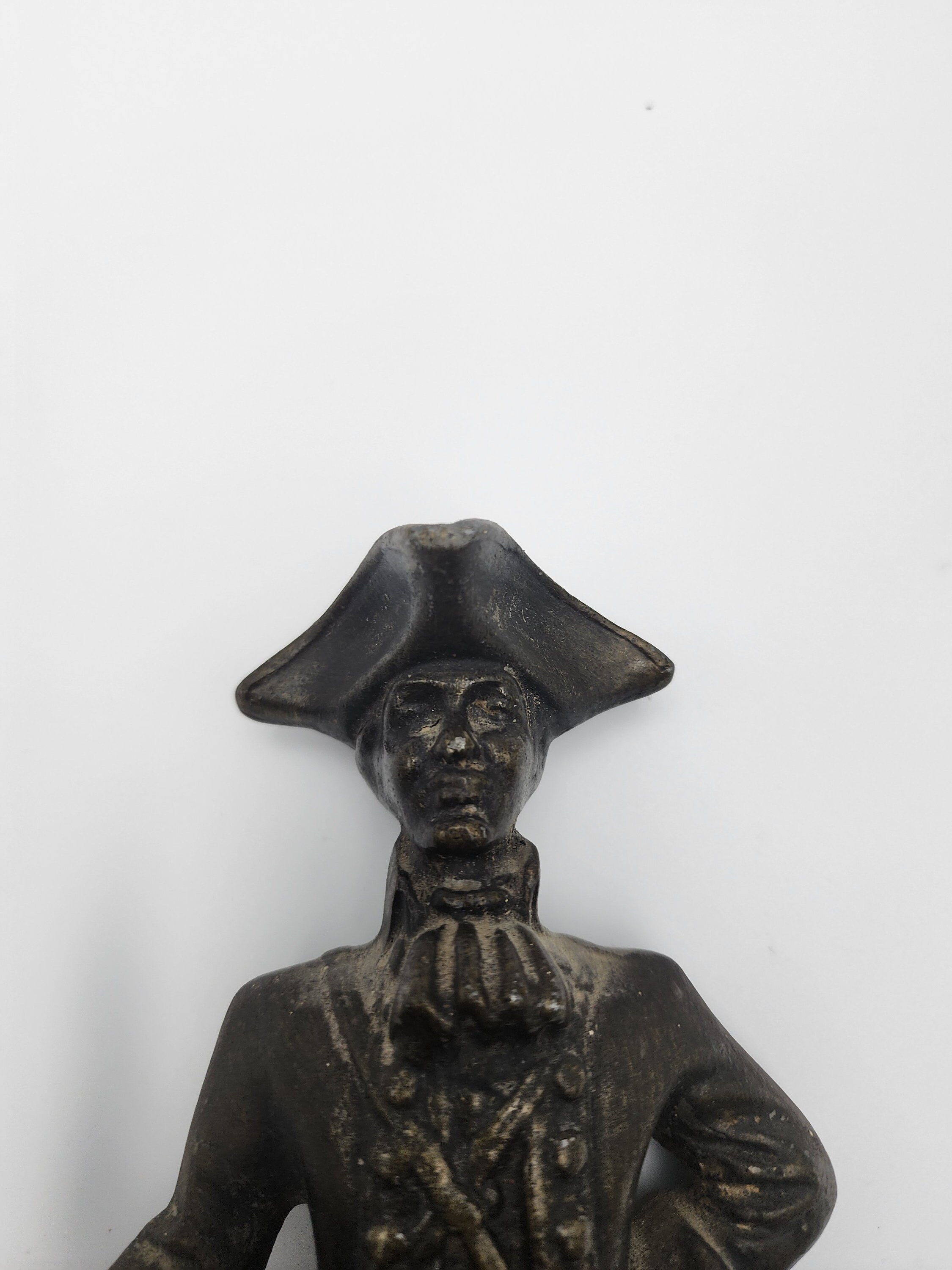 American 1776 Minuteman Metal Sculpture 9.5 Tall Etsy