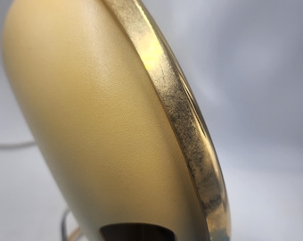 Espejo de tocador francés vintage Arpin Paris de 9 pulgadas de diámetro cóncavo