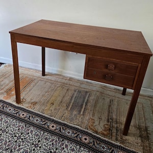 1960s Danish Modern Teak Desk by Domino Møbler