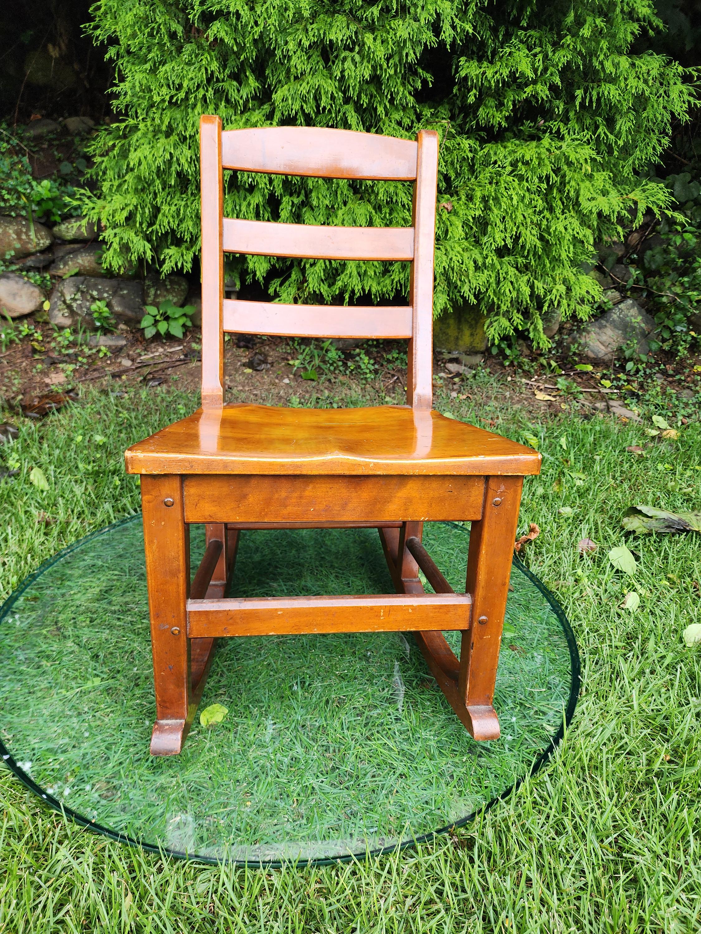 Stickley Furniture Rocking Chair Fayetteville Syracuse NY Maple