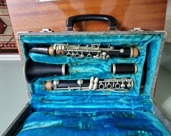 Vintage Wood Auguste Buffet Paris Clarinet - Etsy