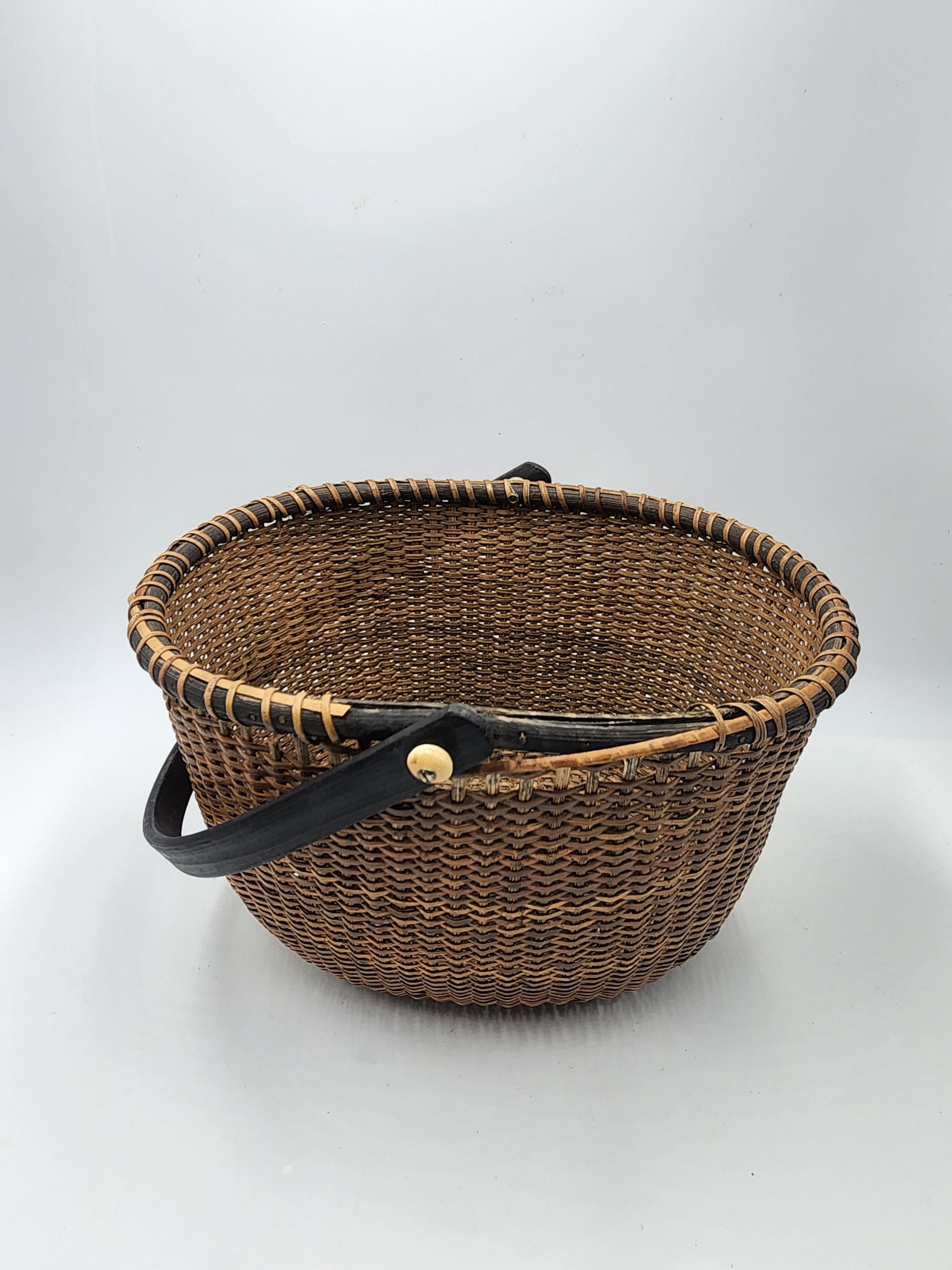 ナンタケットバスケット Vintage Nantucket Basket - メルカリ