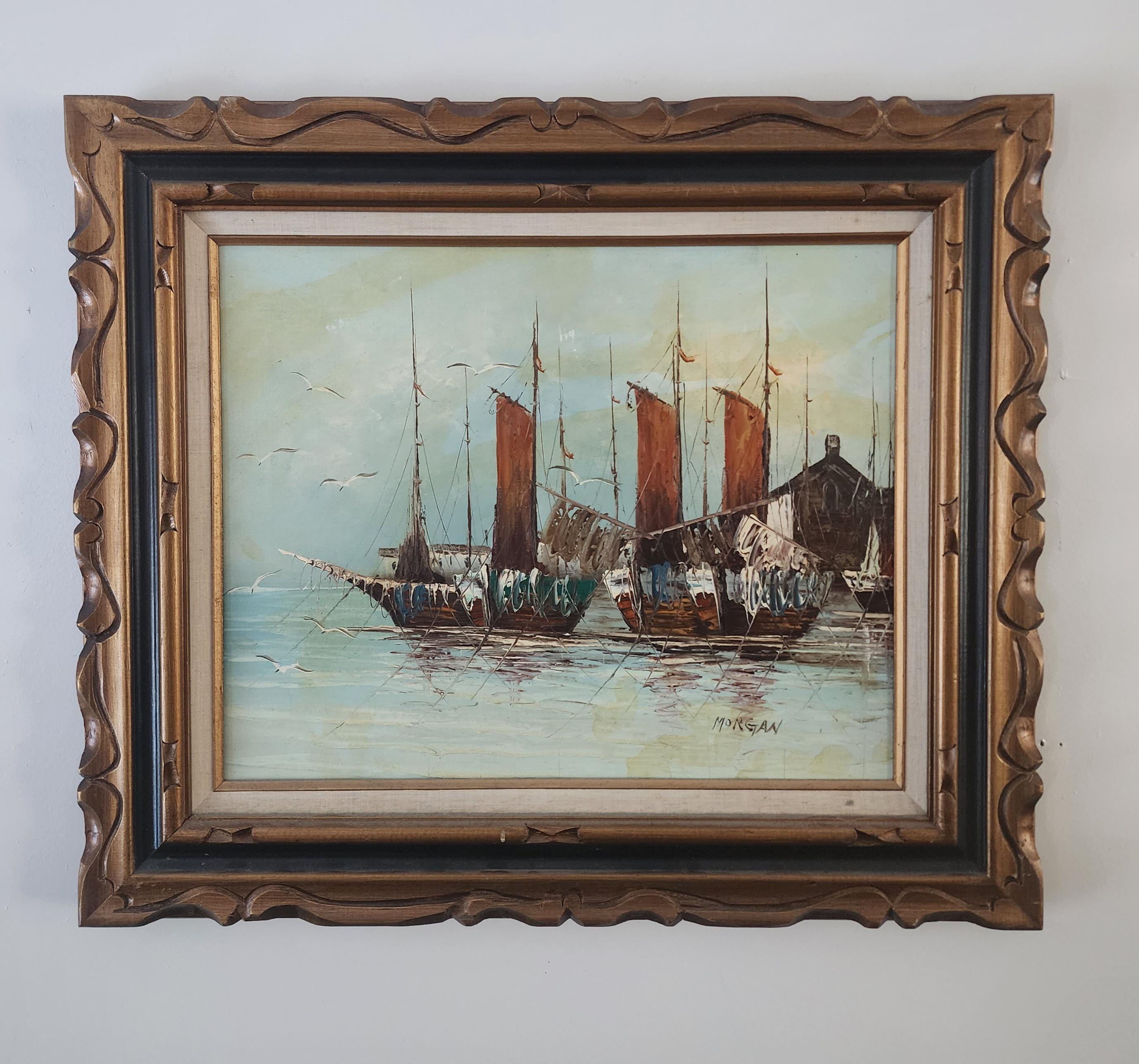 Morgan Oil Painting - Etsy