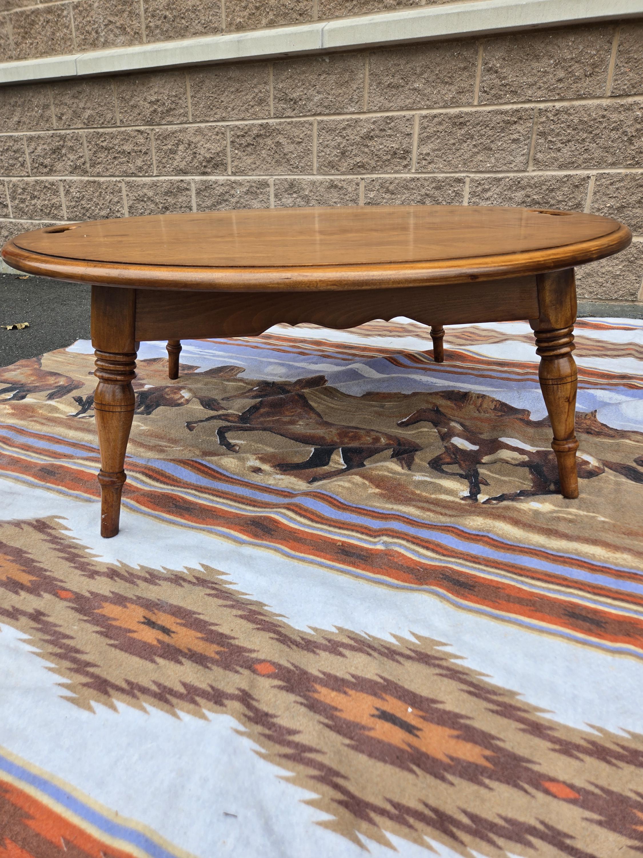 Vintage A Cushman Creation Colonial Coffe Table Antique 5807