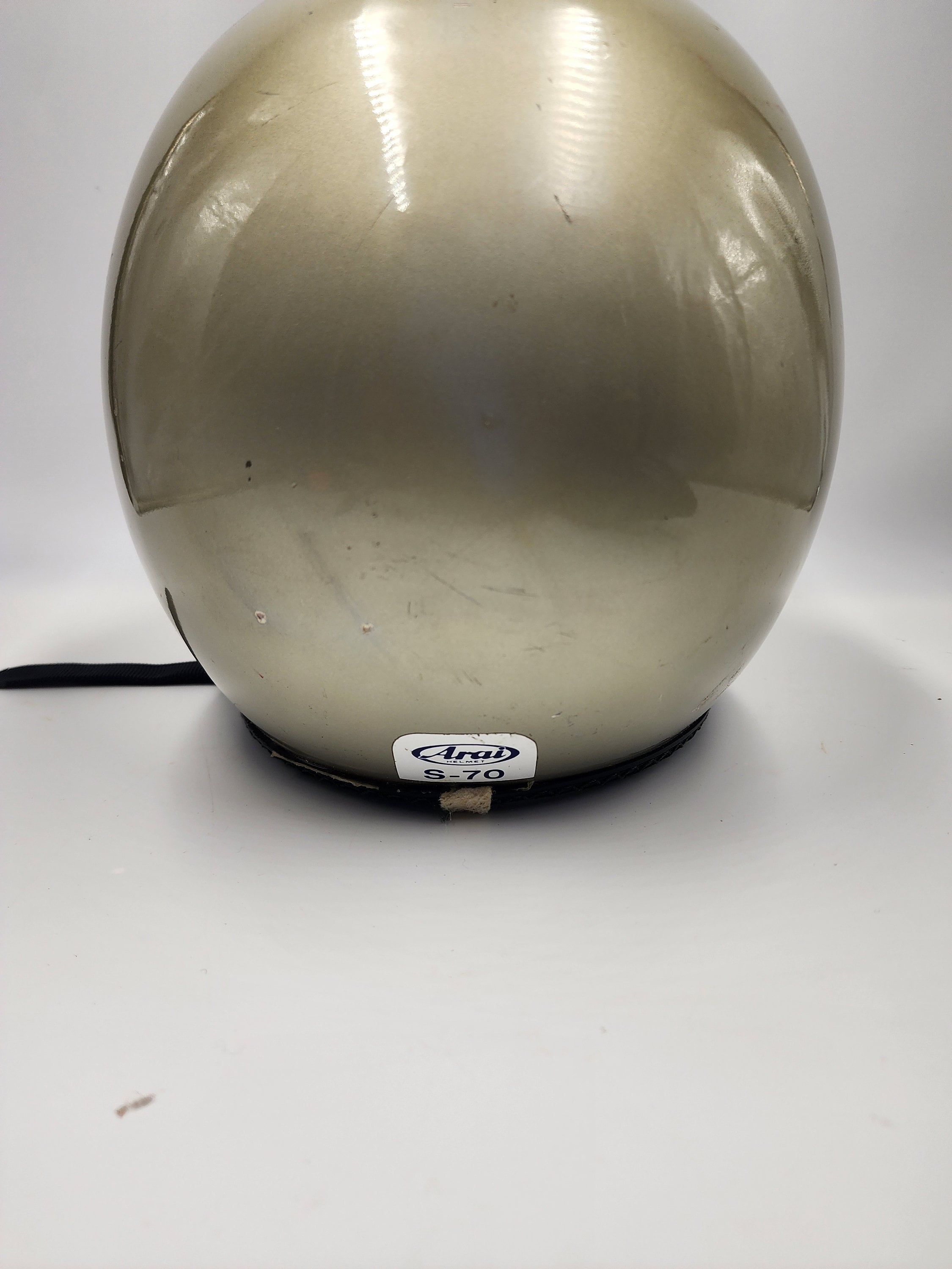 1970's Arai Hirotake S70 Motorcycle Helmet With Visor Fits