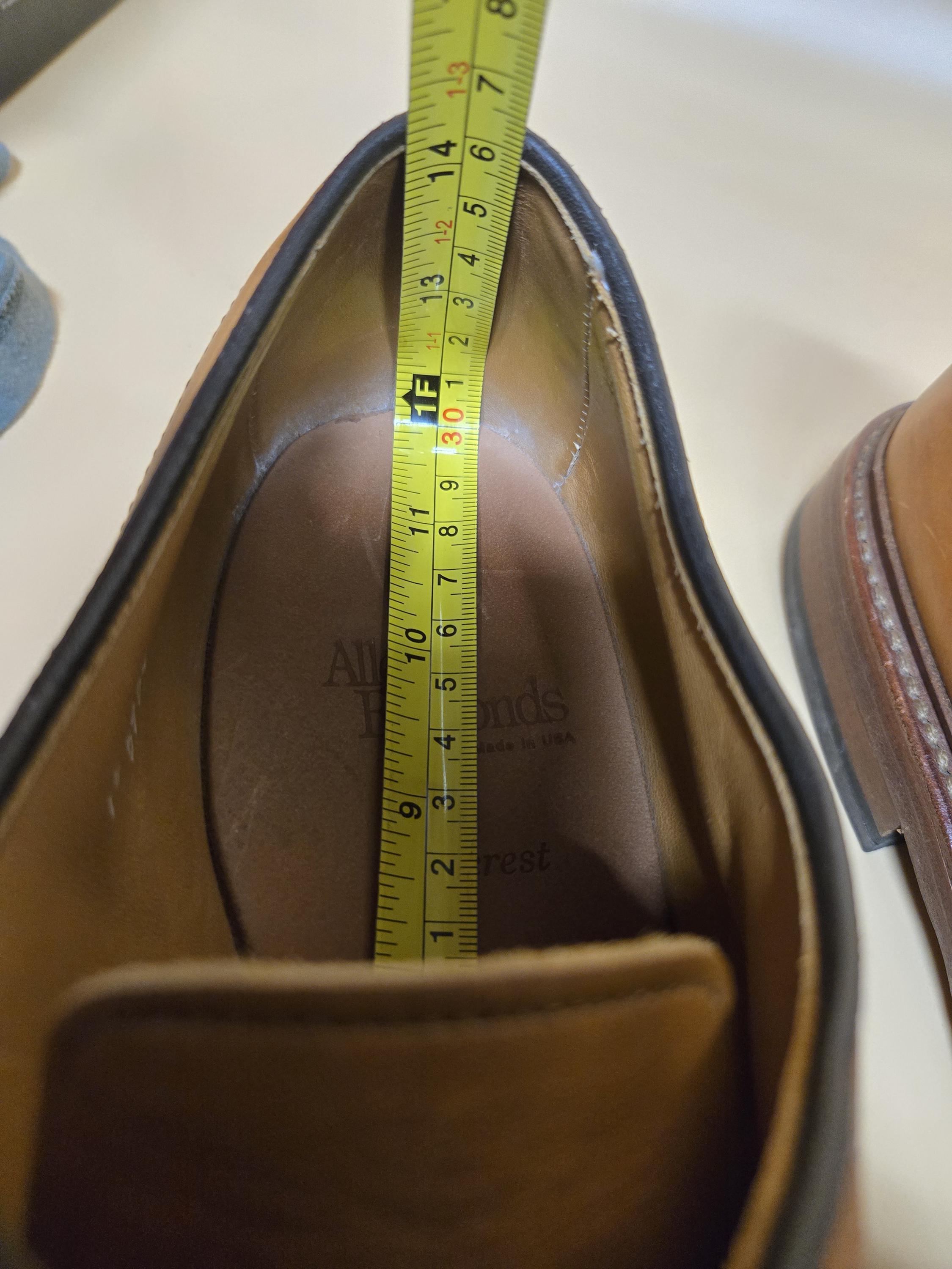 Allen Edmonds Mens 14 B Hillcrest Brown Bicycle Toe Dress Shoes 5934‎ USA Rare Hillcrest - Allen Edmonds - ShoesRX.com main image 3