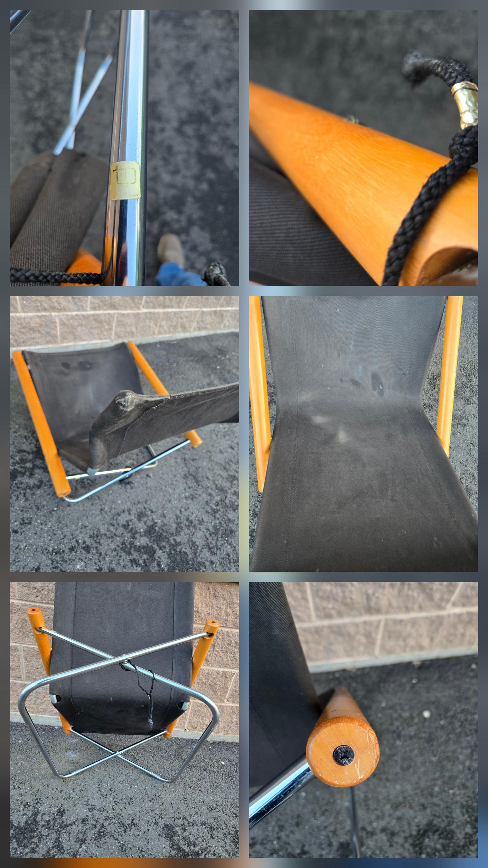 50s Takeshi Nii 'NY Chair X' Folding Chiar by Jox International