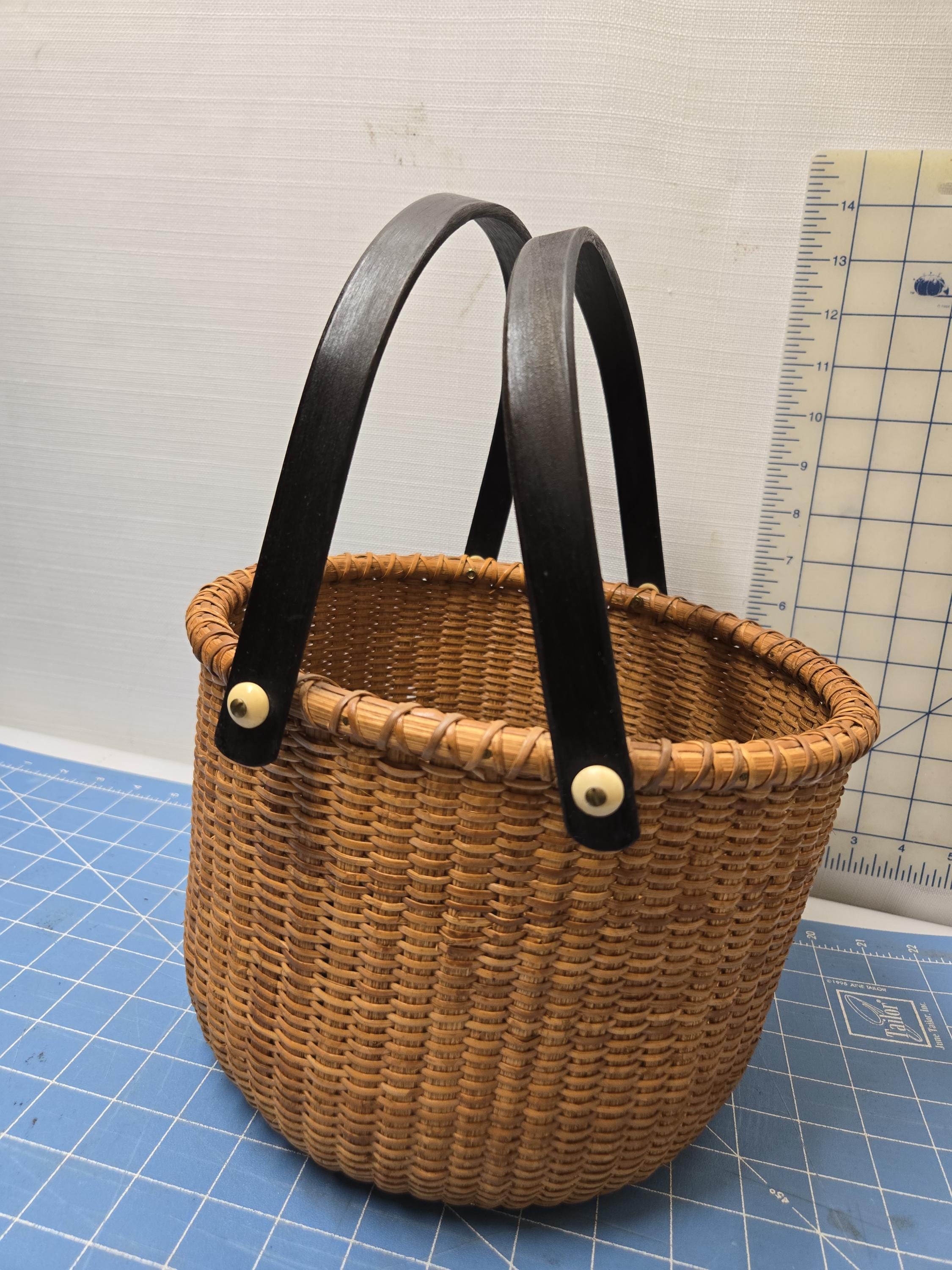 ヴィンテージ バーロウスタイル ? ナンタケット バスケット