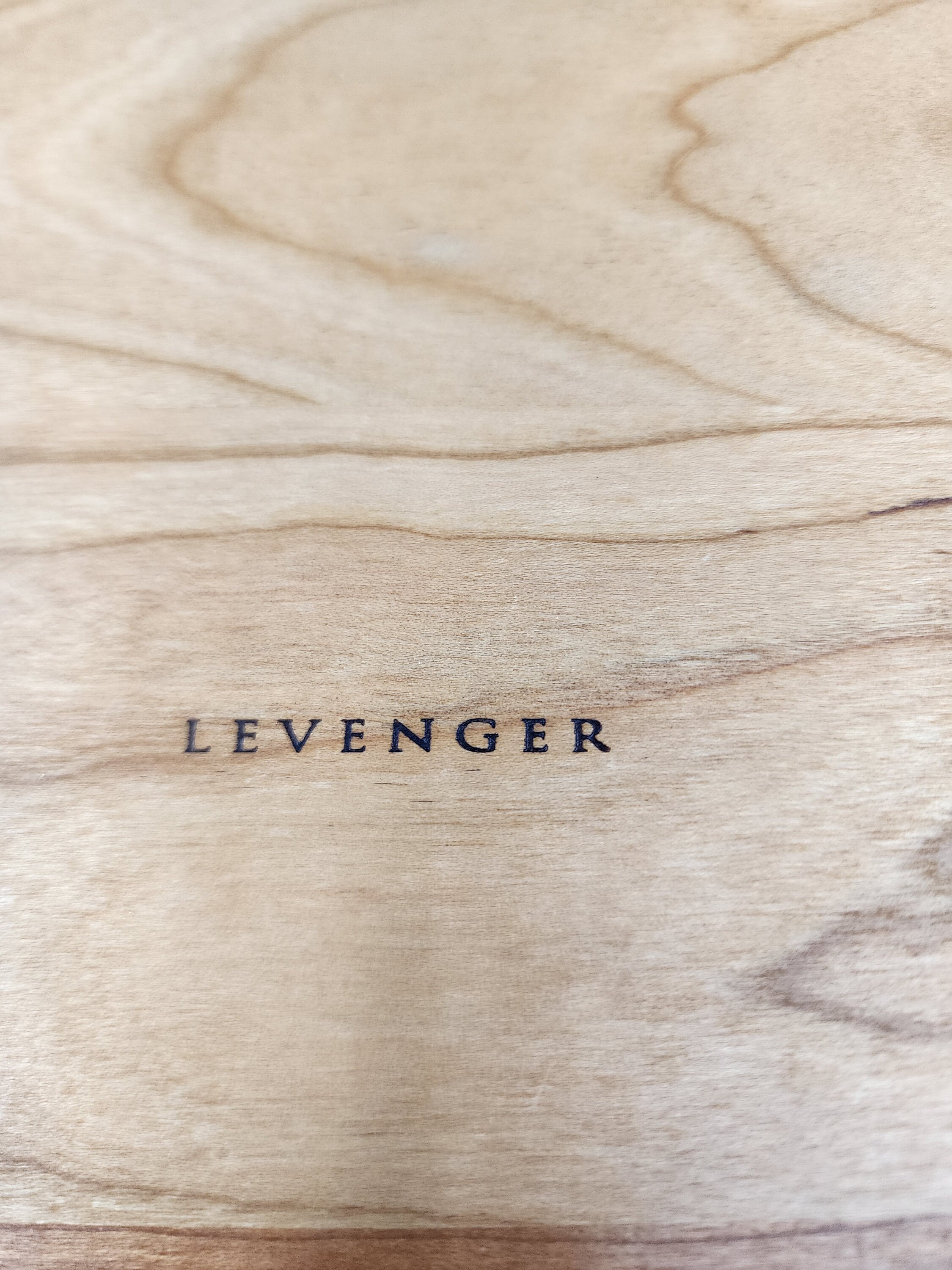 Levenger Desk Top Pen Organizer Pen Collection Solid Cherry Wood 24 ...