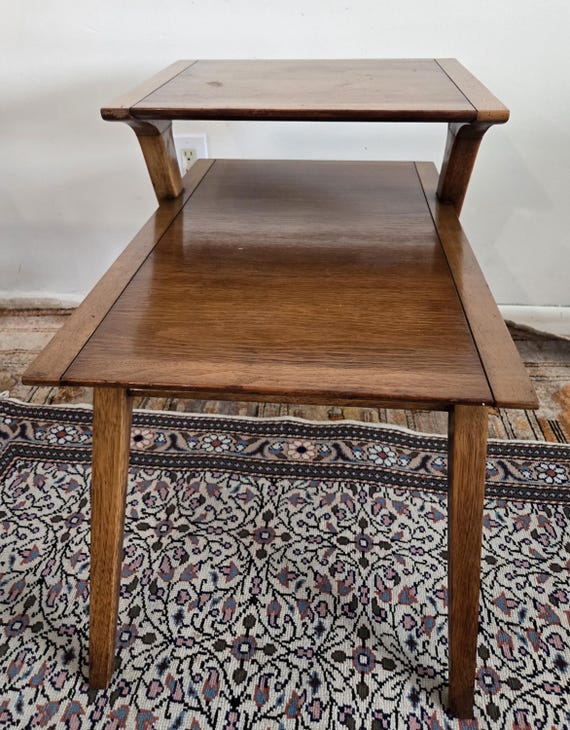 Mid-century Modern Step End Tables by John Van Koert for Drexel - Etsy