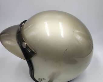 1970's Arai Hirotake S70 motorcycle helmet with visor