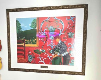 32 "x 26" B Zink nach [Henri Matisse The Red Room] 2000 Xerox Damen International Open Golf Phoenix Open