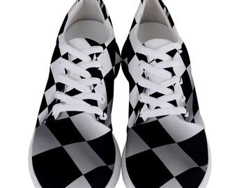 checkered flag shoes