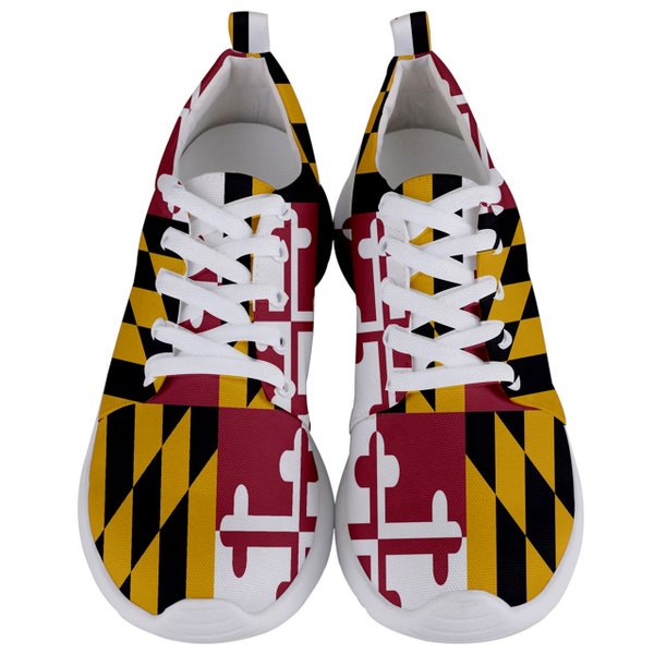 Maryland Flag Shoes Etsy