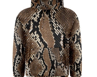 snakeskin hoodie