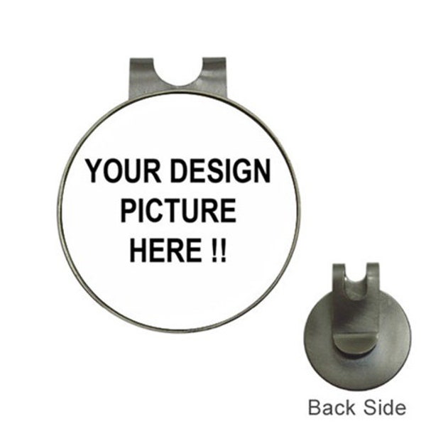 New Personalized Custom Your Logo Design Photo Text Golf Ball Marker Hat Clip FREE Shipping