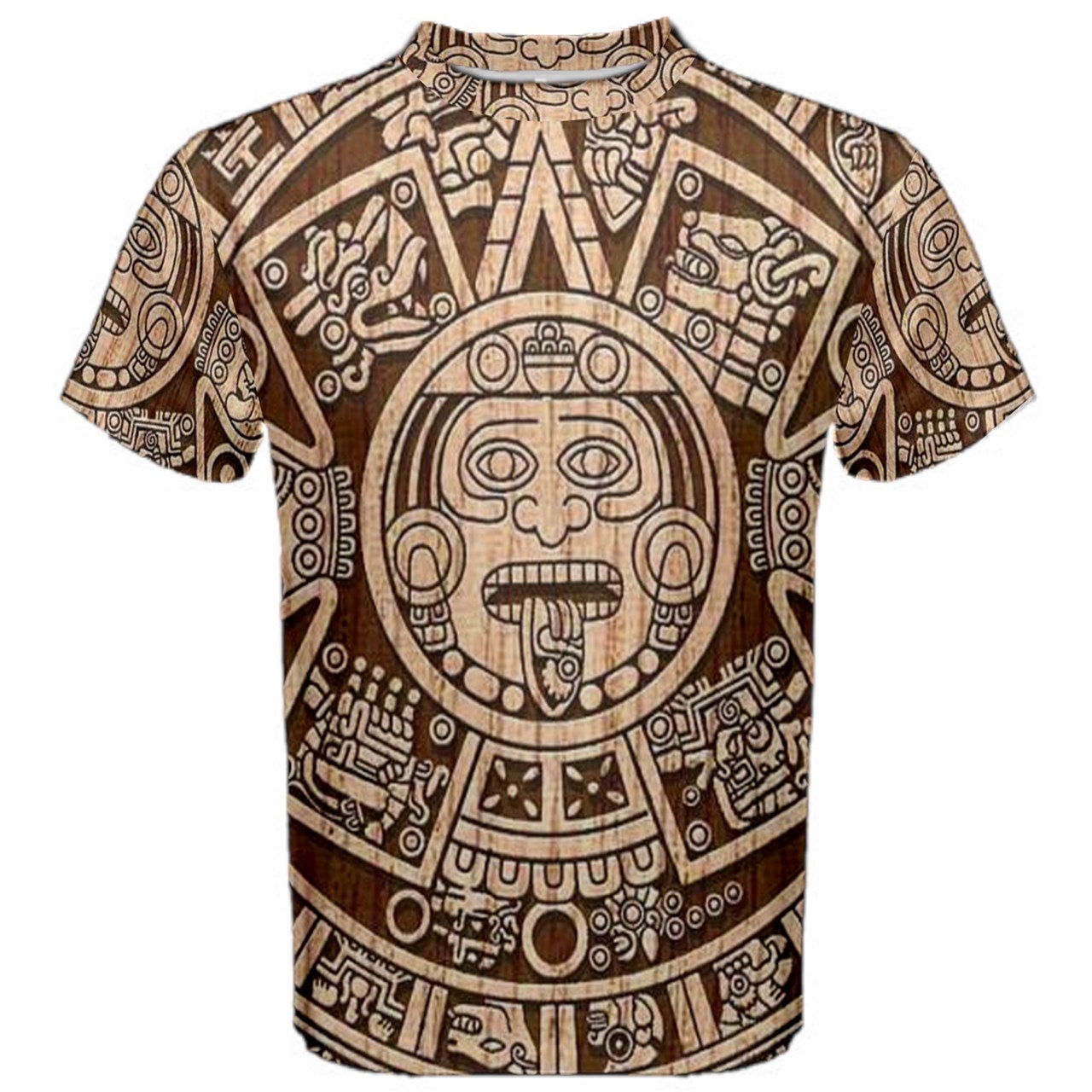 New Aztec Mayan Calendar Sublimated Men's Sport Full Print - Etsy