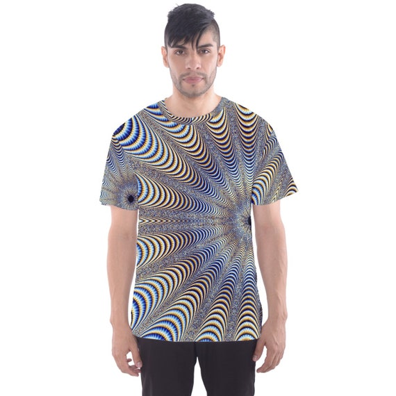 New Psychedelic Trippy Optical Illusion Dmt Sublimated - Etsy
