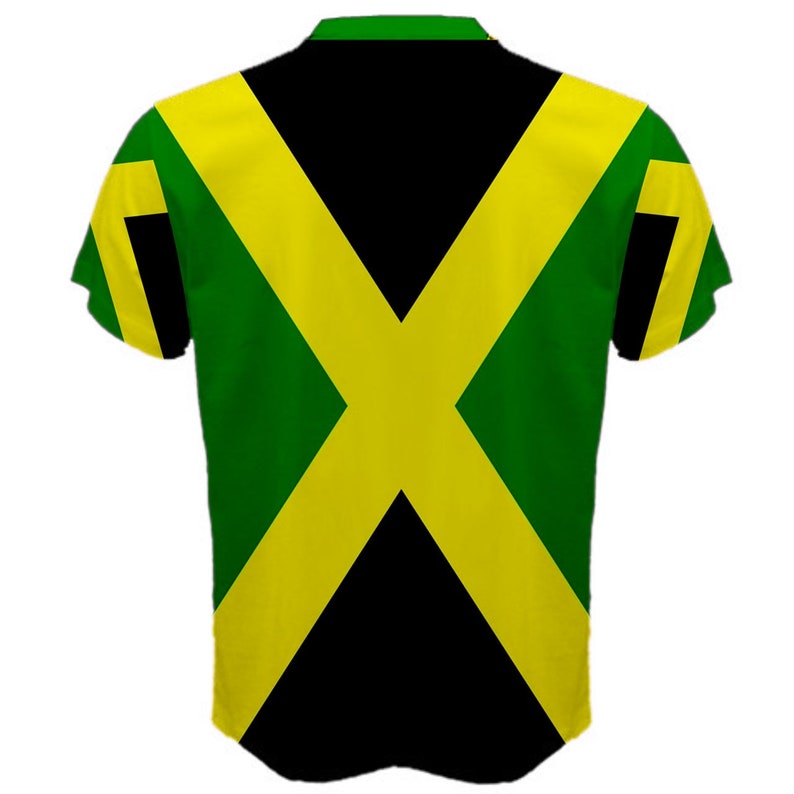 New Jamaica jamaican flag Sublimated Men's Sport Full Etsy