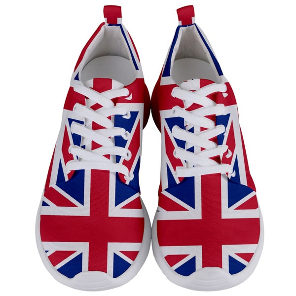 Best New British UK United Kingdom Flag Men's Lightweight Sports Athletic Running Shoes Sneakers Free Shipping