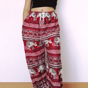 Women Shorts Fair Trade Bohemian Style Print Design Casual Beach Hippie Tribal Rayon Shorts Gypsy Thai Elephant Yoga Pants PN-01-SHO-06