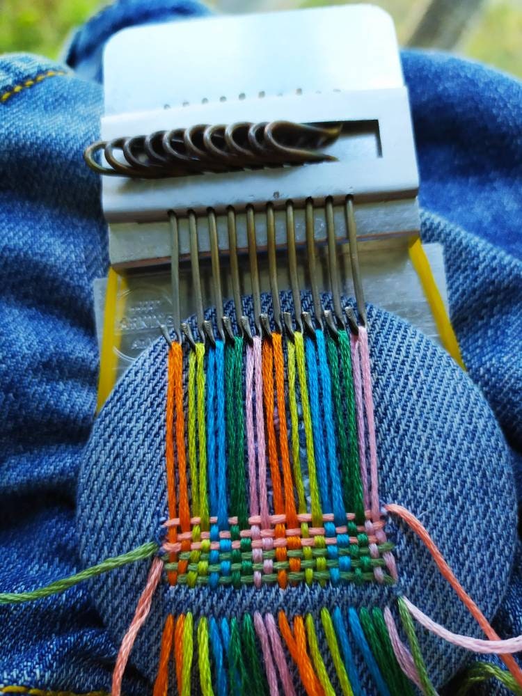 Speedweve type Small loom Darning loom Etsy