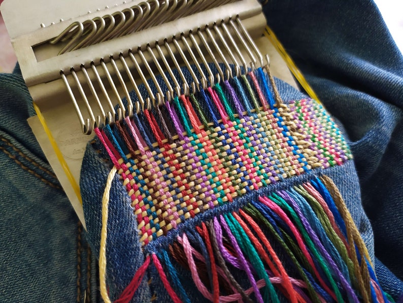 Big speedweve type small loom darning machine easy darn Etsy