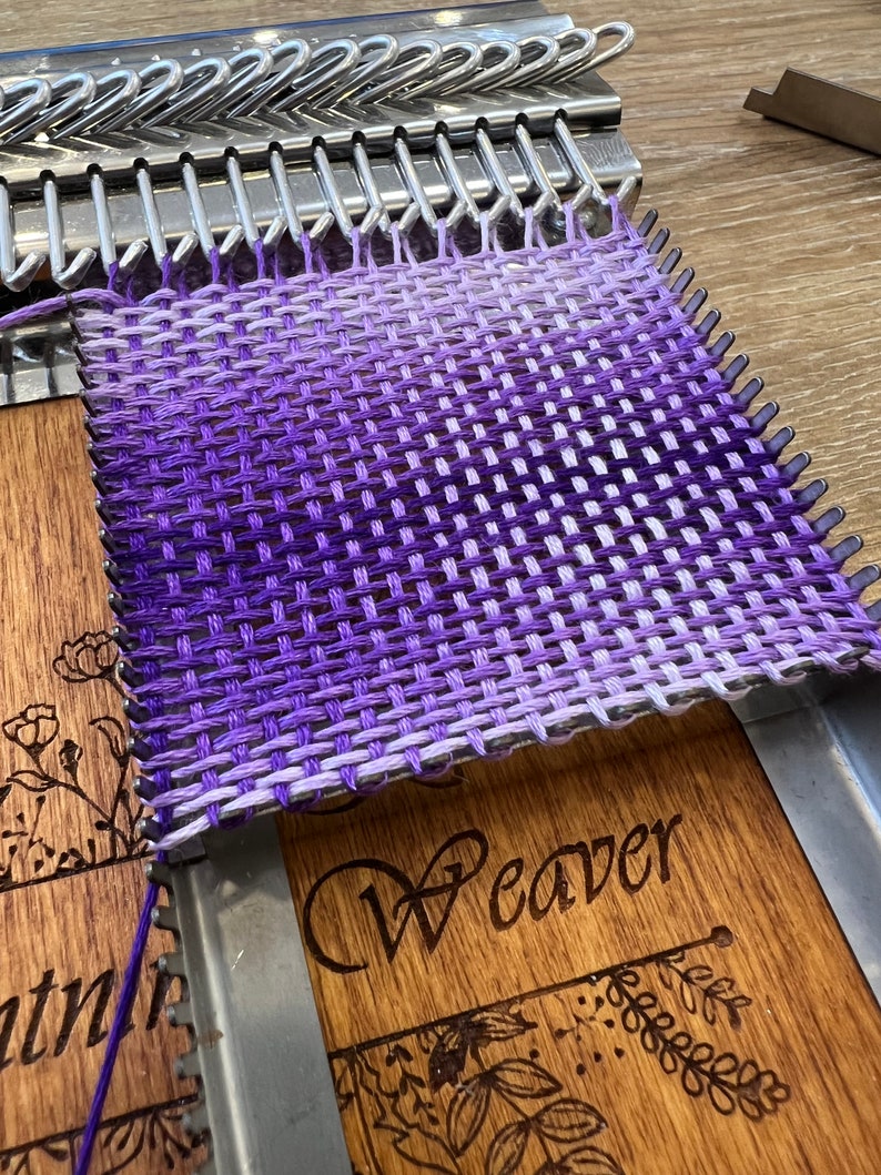 Lightning weaver, Weaving loom, Tapestry loom, Weaving tools image 5