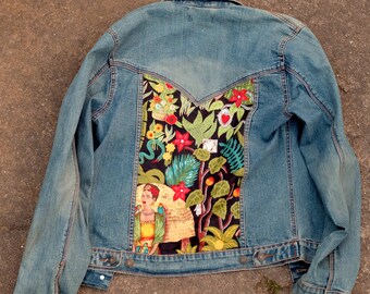Giacca di jeans di frida | Etsy Italia