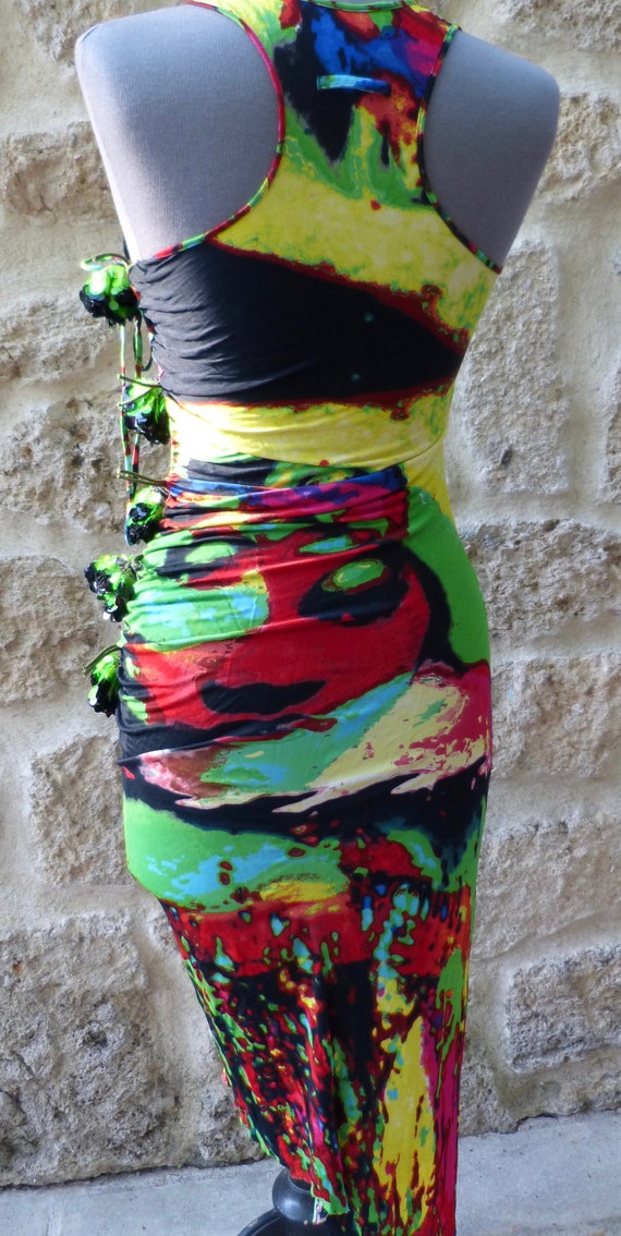 Gaultier pop art dress
