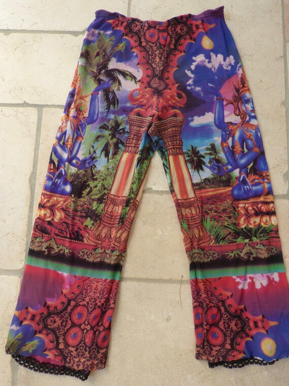 Gaultier mesh trousers