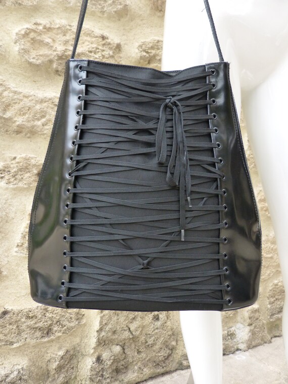 Beautiful "corset" bag by Gaultier