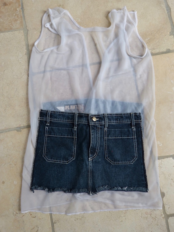 Gaultier transparent top
