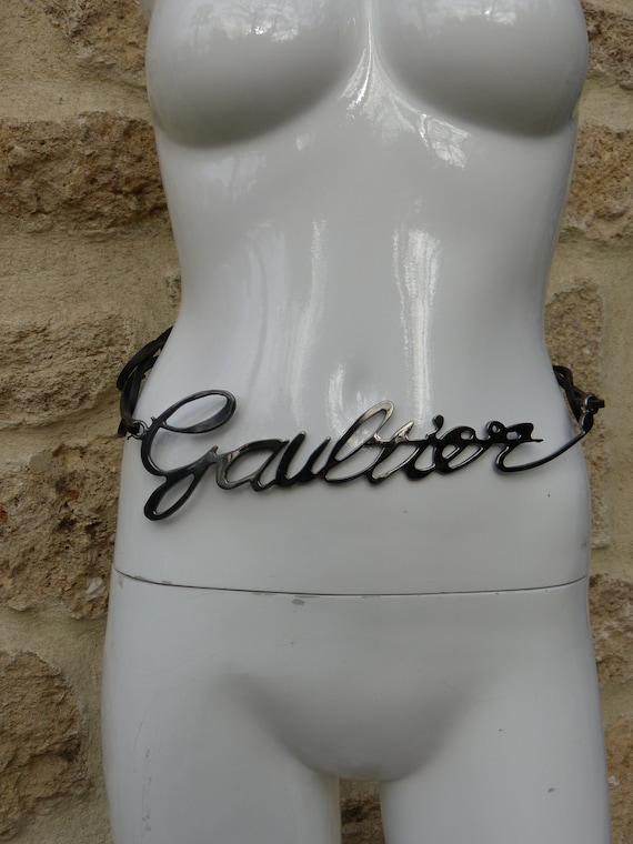 Gaultier's designer belt