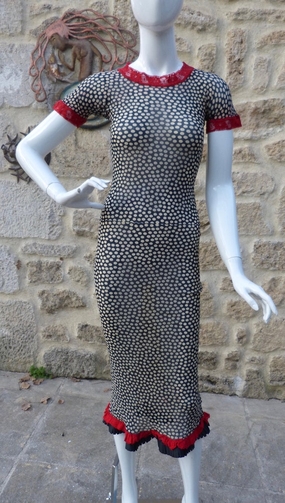 Gaultier knit dress, size M