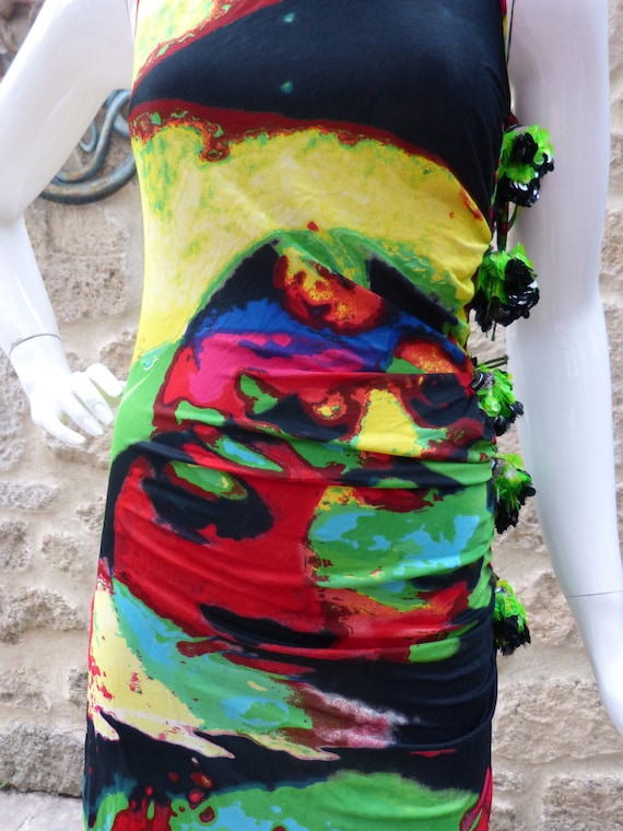 Gaultier pop art dress
