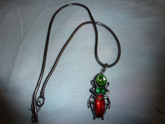 gaultier jeans paul gaultier jpg insect necklace