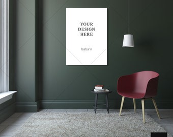 Canvas Frame PSD Mockup J